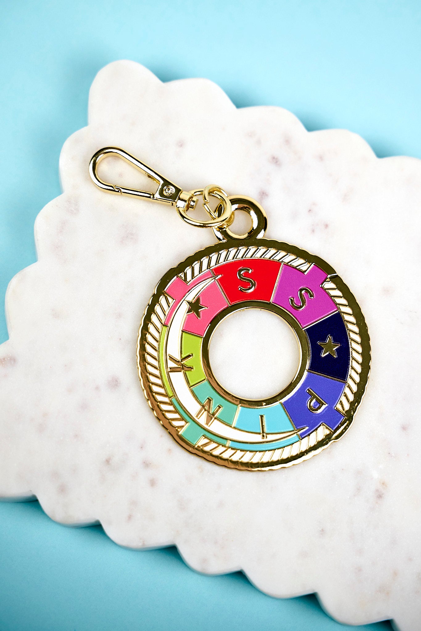 Sallie Tomato - S.S. Pink Deep Dive Bag Charm - STS343