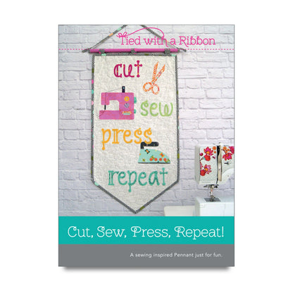 Tied With a Ribbon - Cut Sew Press Repeat - Mini Quilt Pattern - TR036