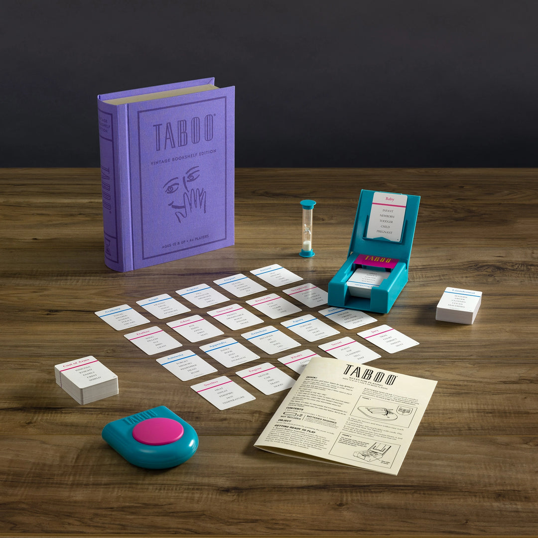 Taboo - Vintage Bookshelf Edition - Game Box