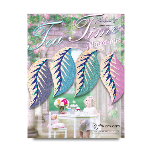 Tea Time Placemats Pattern - Quiltworx - JNQ155P-WS - Printed Pattern