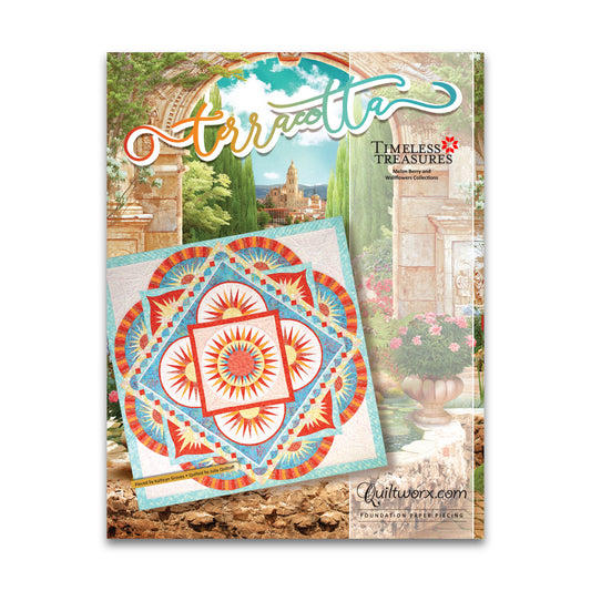 Terracotta Quilt Pattern (Queen) - Quiltworx - JNQ00269P5