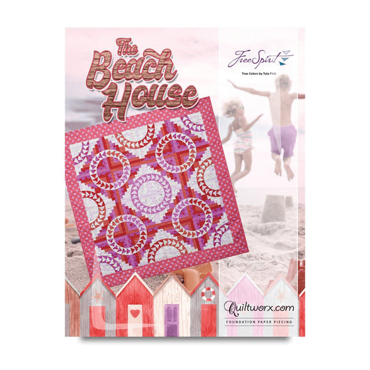 The Beach House Pattern - Quiltworx - JNQ177P3-WS - Printed Pattern