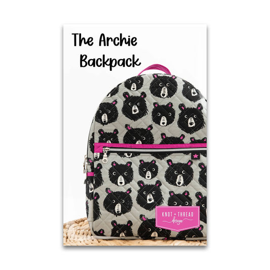 The Archer Backpack - Knot and Thread Designs - KAT 120 - Printed Pattern