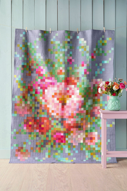 Tilda's Flower Bouquet Embroidery Quilt Kit by Tilda Fabrics