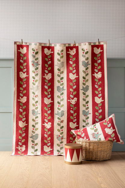 Winter Birds Quilt Kit - Tilda's Merry Little Christmas - Fabric Only (Preorder)