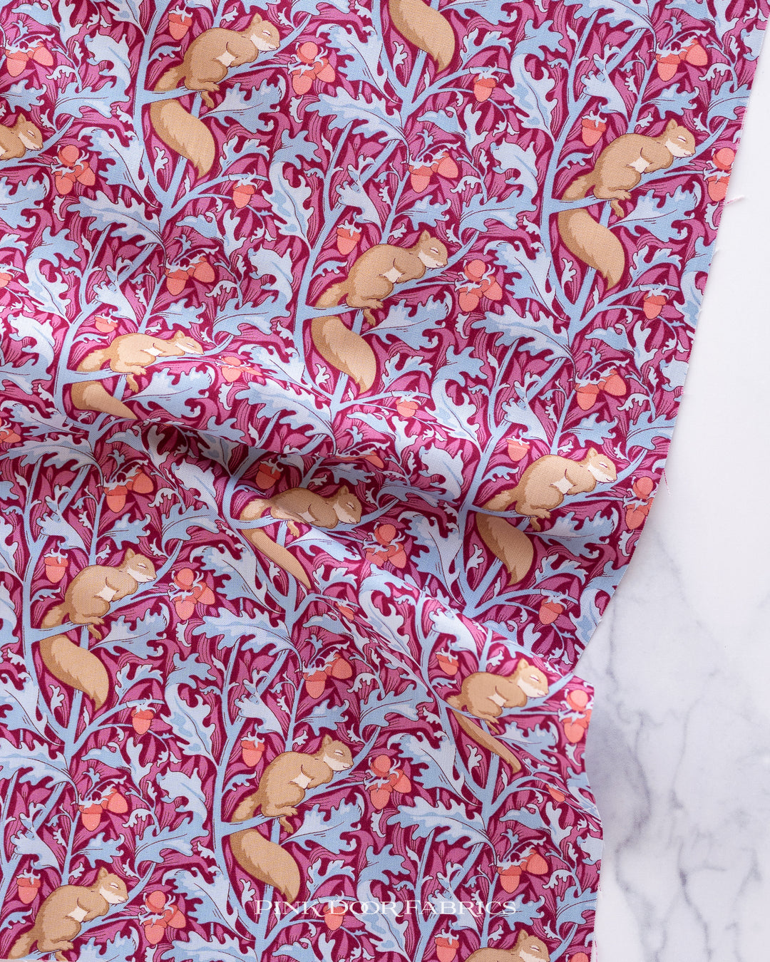 Hibernation - Squirrel Dreams in Hibiscus - 100530 - Half Yard