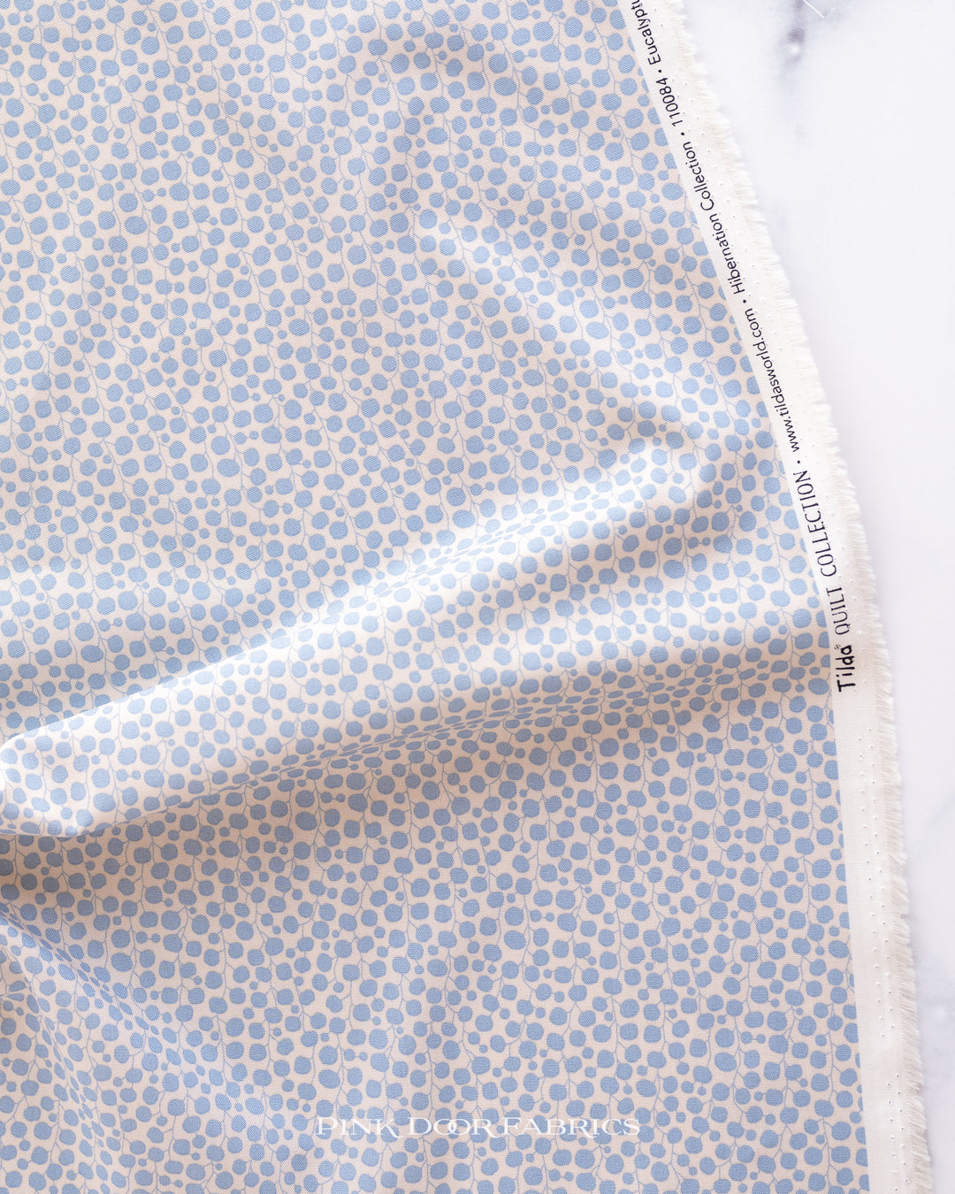 Hibernation - Eucalyptus in Light Blue - 110084 - Half Yard