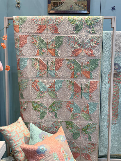 Butterflies Quilt Kit {Peach} - Songbird Collection by Tilda Fabrics (Preorder)