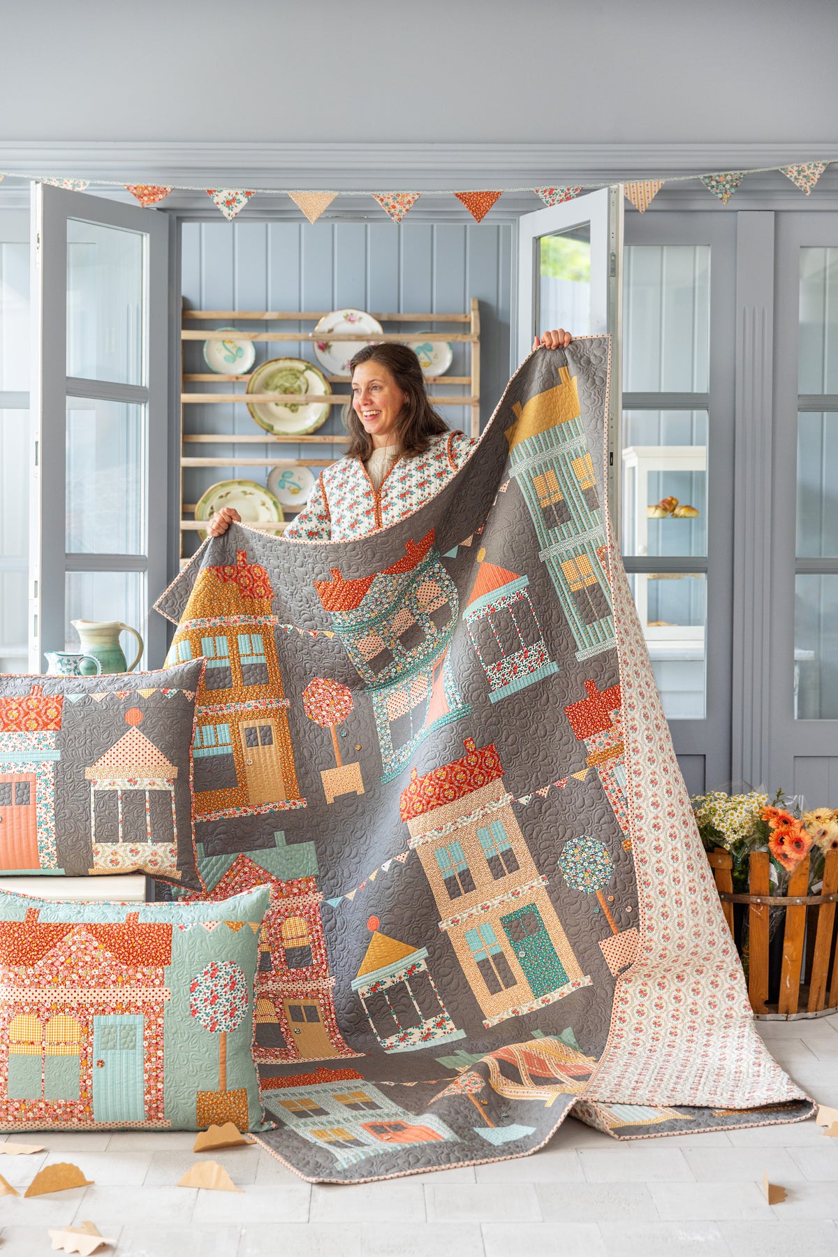 Village Life Fabric-Only Quilt Kit - Village Life Collection by Tilda Fabrics (Preorder)