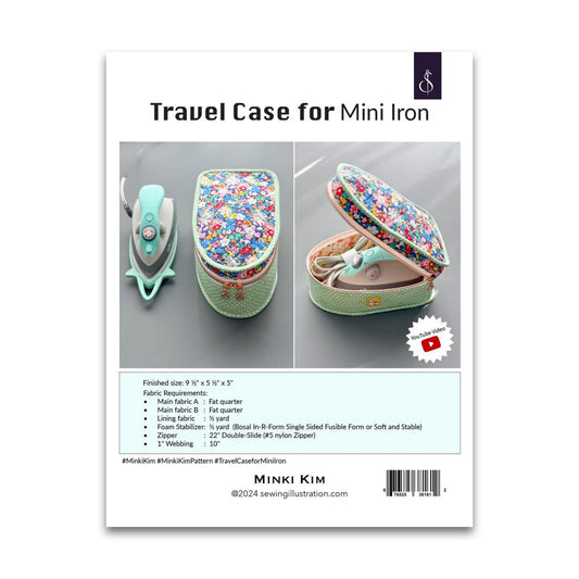Travel Case for Mini Iron Pattern by Minki Kim