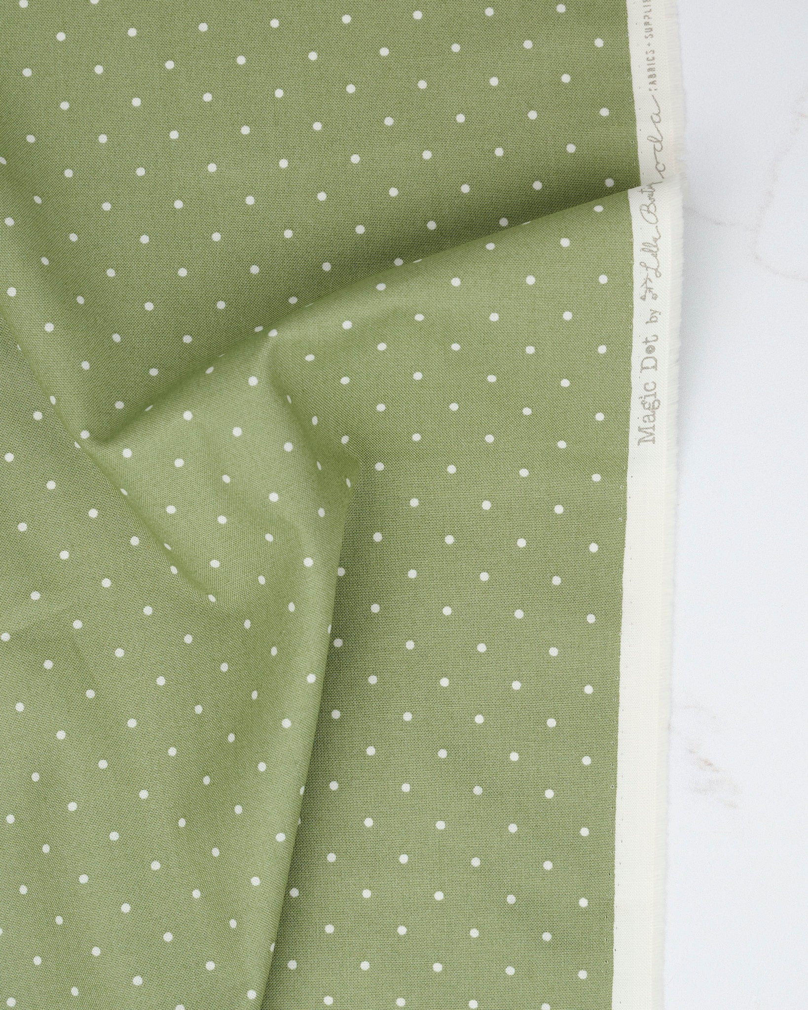 Magic Dot Basics Sprig quilting fabric, part of the True Love fabric collection by Lella Boutique (SKU: 5230 65)