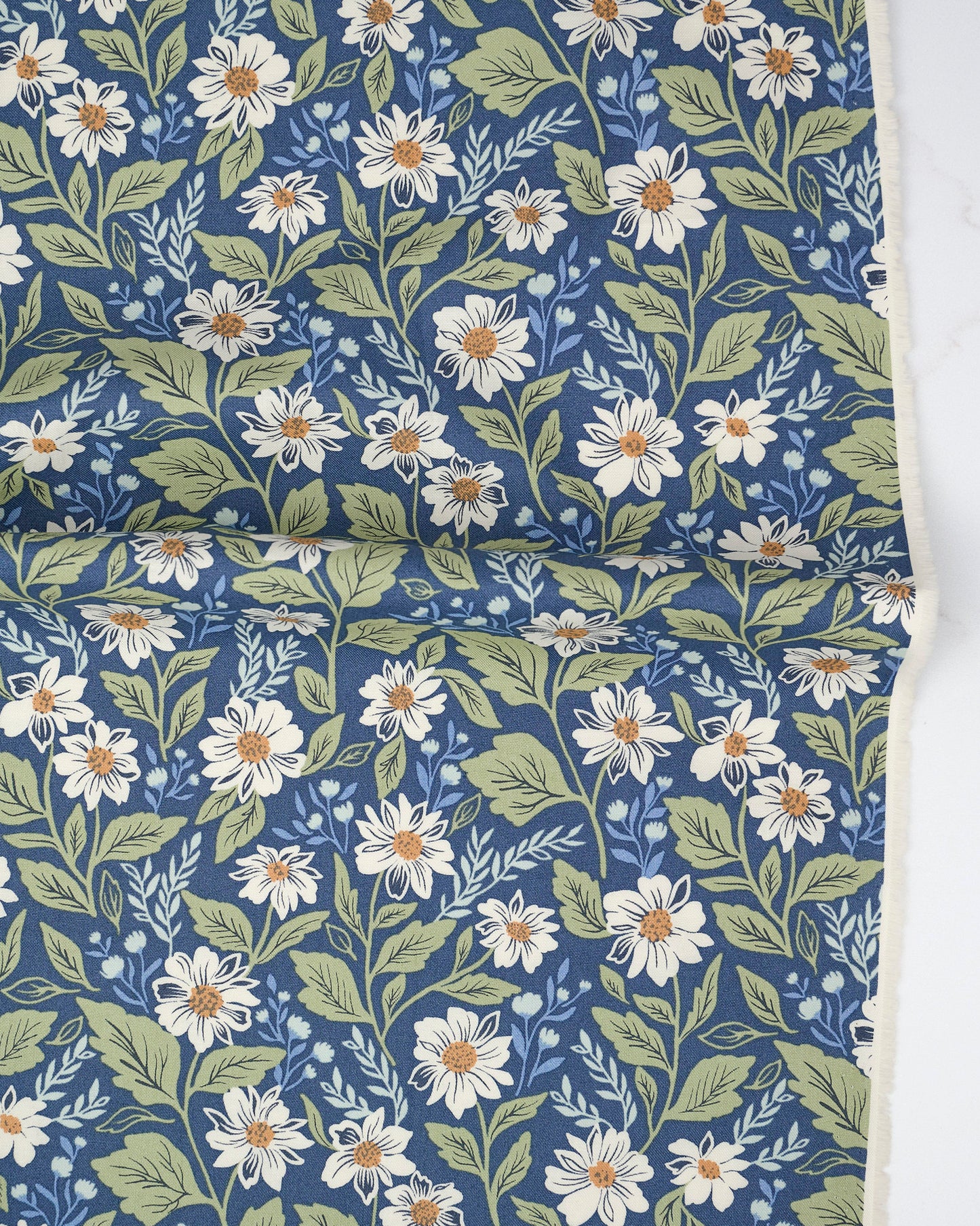 Romance Blooms Florals Twilight quilting fabric, part of the True Love fabric collection by Lella Boutique (SKU: 5260 13)