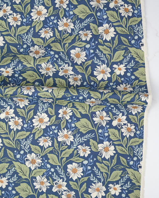 Romance Blooms Florals Twilight quilting fabric, part of the True Love fabric collection by Lella Boutique (SKU: 5260 13)