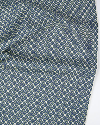 Wall Flower Florals Twilight quilting fabric, part of the True Love fabric collection by Lella Boutique (SKU: 5262 13)