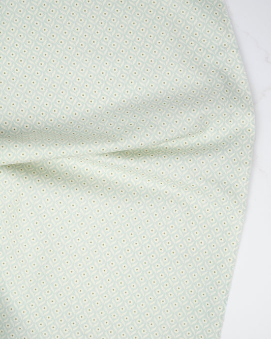 Wall Flower Florals Robins Egg quilting fabric, part of the True Love fabric collection by Lella Boutique (SKU: 5262 14)