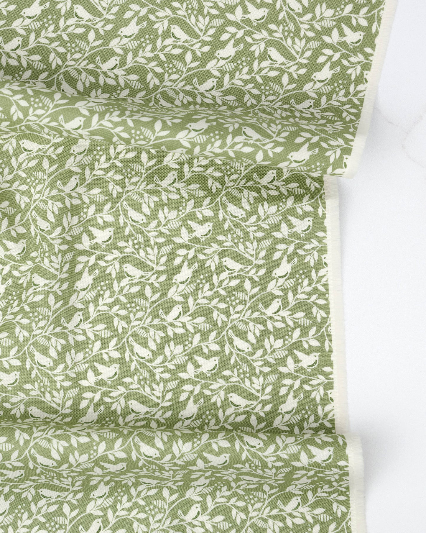 Birds of a Feather Blenders Fern quilting fabric, part of the True Love fabric collection by Lella Boutique (SKU: 5264 15)
