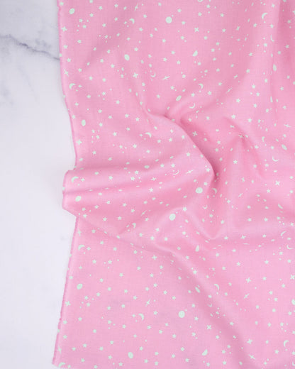 True Colors - Space Sprinkles in Piglet - Tula Pink - PWTP254.PIGLET - Quilting Fabric