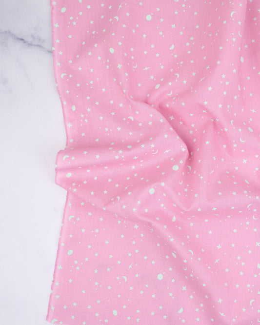 True Colors - Space Sprinkles in Piglet - Tula Pink - PWTP254.PIGLET - Quilting Fabric