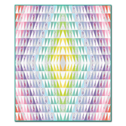 Tripping Out Quilt Kit - featuring True Colors 2025 from Tula Pink