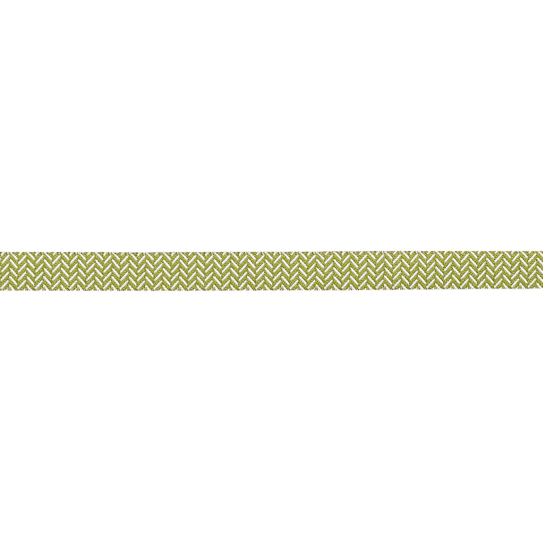 Berry and Pine - Yule Herringbone in Pine - 3/8" width - by Lella Boutique - One Yard