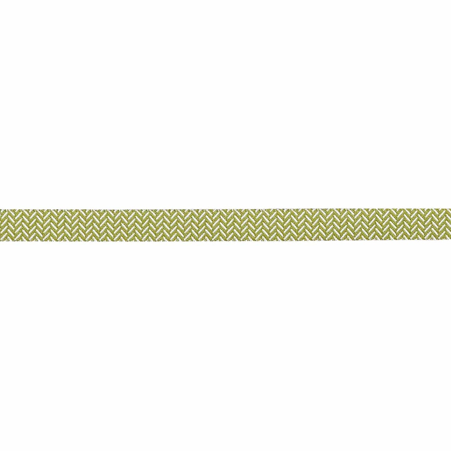 Berry and Pine - Yule Herringbone in Pine - 3/8" width - by Lella Boutique - One Yard