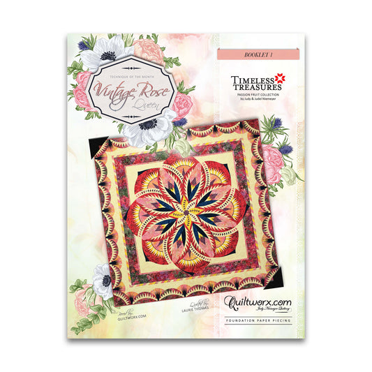 Vintage Rose Queen Size - Quiltworx - JNQ00212P