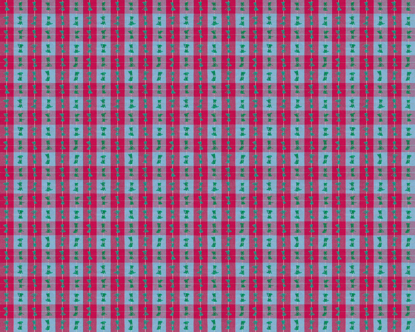 Presents in Sugarplum quilting fabric, part of the Silver lining fabric collection by Anna Maria Textiles (SKU: WAMT113-28C)