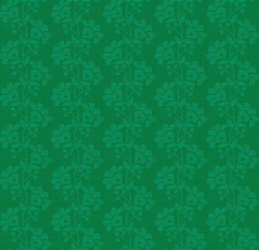 Exits in Verdant quilting fabric, part of the Journey fabric collection by Anna Maria Textiles (SKU: WAMT117-72C)
