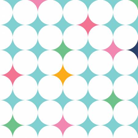 Effervescence in Aqua - WB13735R-AQUA - 107/108" Half Yard