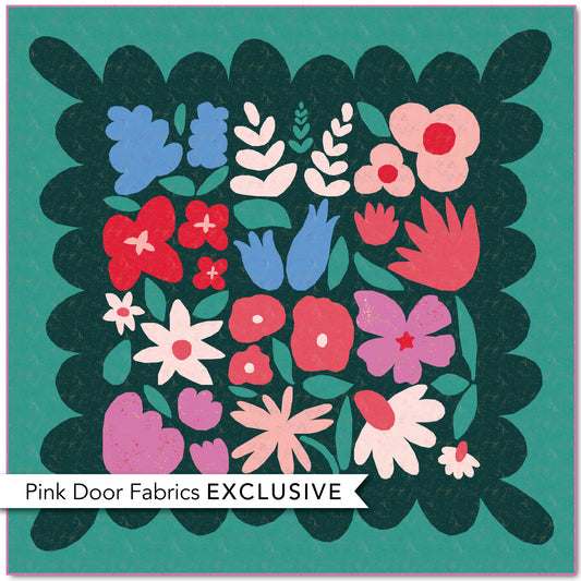 Wildflower Remix Quilt Kit [Speckled] - Fabric + Pattern (Preorder)