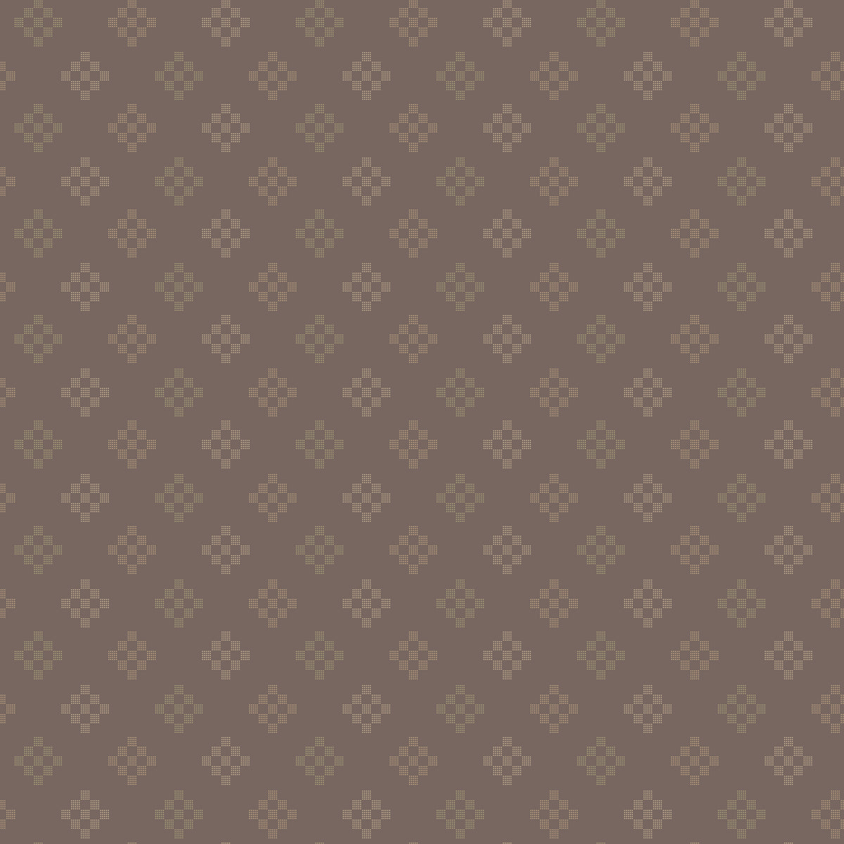 Woven - Patchwork Coffee  - The RBD Designers - WN18964-COFFEE - Half Yard (Preorder)