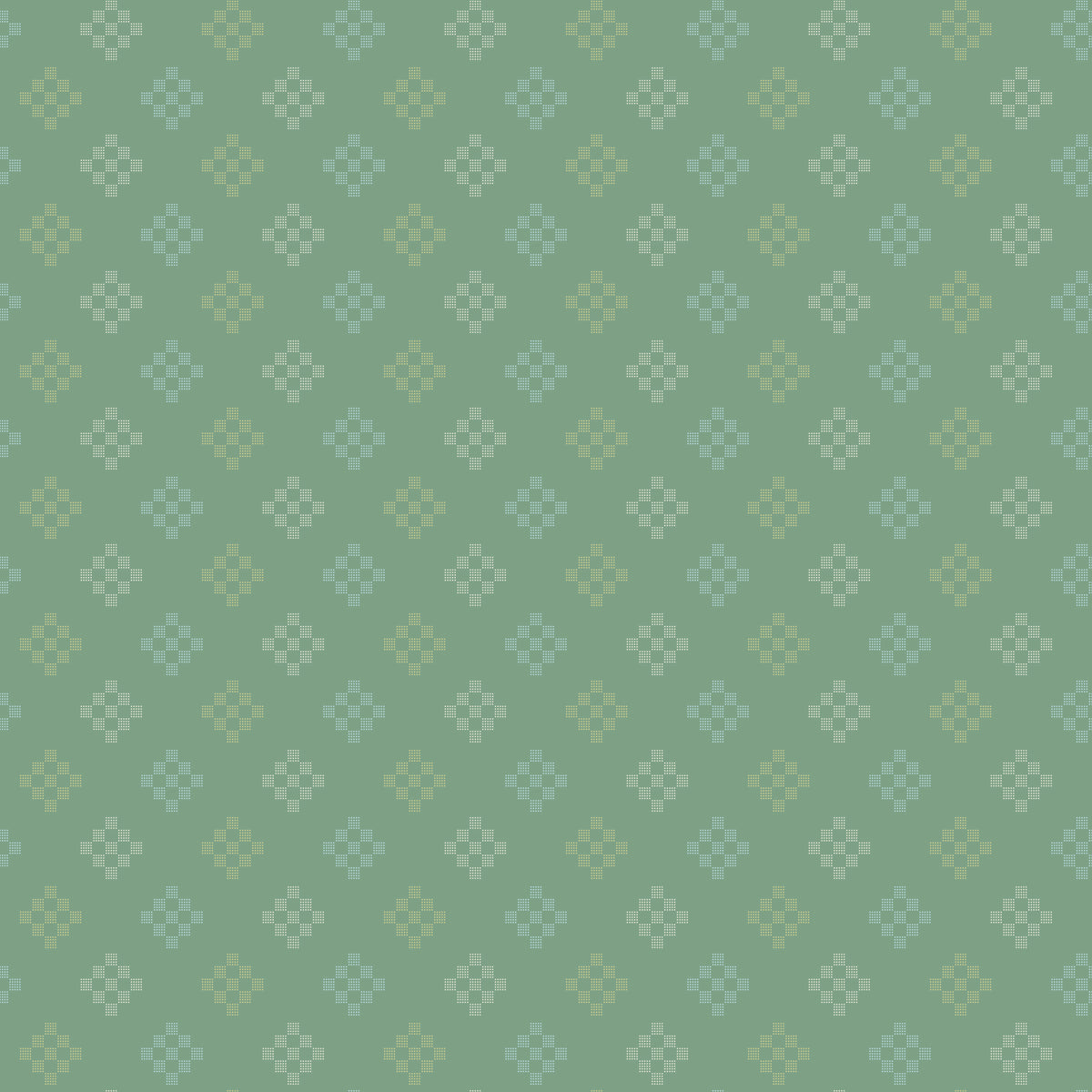 Woven - Patchwork Pine  - The RBD Designers - WN18964-PINE - Half Yard (Preorder)