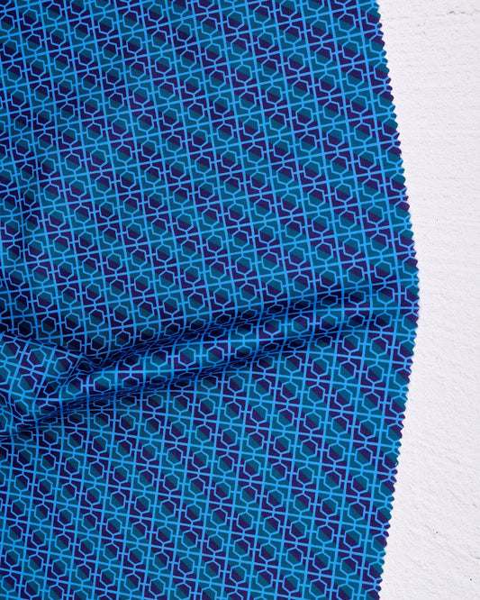 Wandering Eye - Cinder Block in Cool - Kathy Doughty - 91071-45 - Half Yard