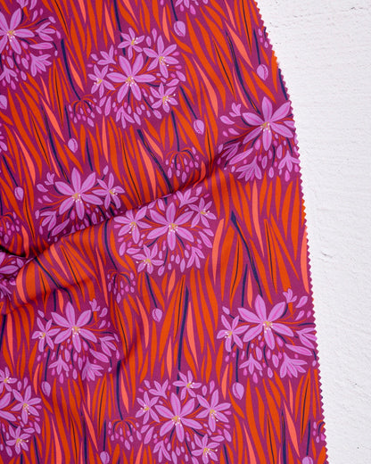 Wandering Eye - Agapantha in Warm - Kathy Doughty - 91066-56 - Half Yard