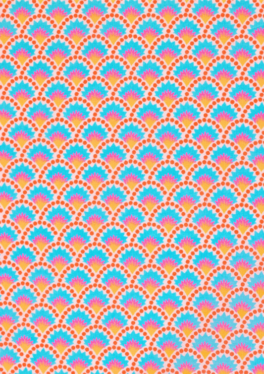 Wasabi White quilting fabric by Petit Pan.