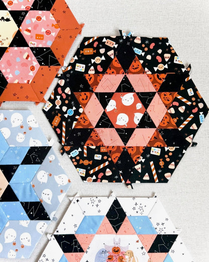 Woven Cosmos Quilt Kit - Only Treats by Lizzy House (Preorder)