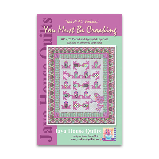 You Must be Croaking Pattern by Karen Brow-Meier
