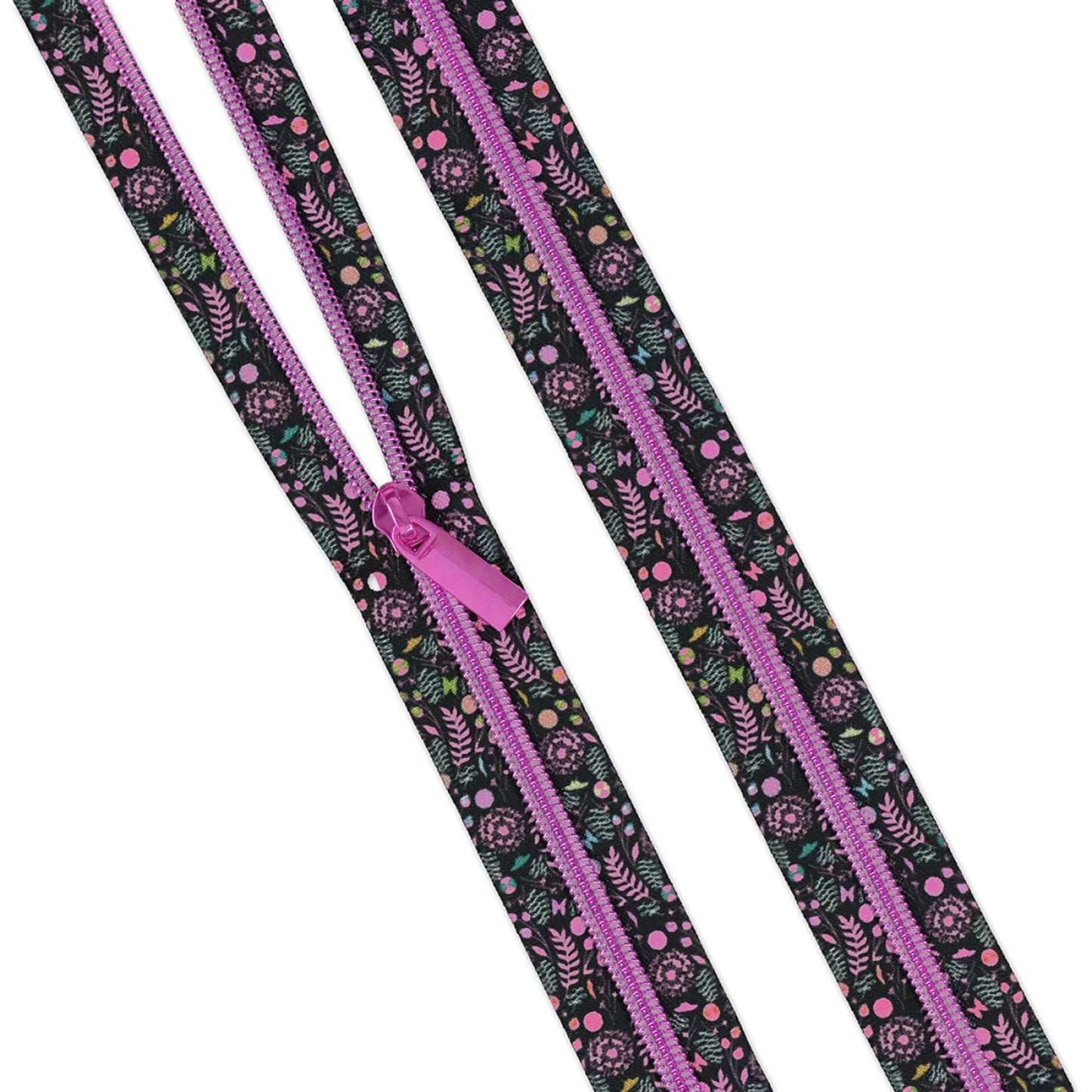 Sallie Tomato - Tula Pink Prince Charming Déjà Vu 3 Yds Zipper - ZBY5C141 (Preorder)