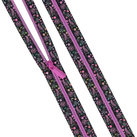 Sallie Tomato - Tula Pink Prince Charming Déjà Vu 3 Yds Zipper - ZBY5C141 (Preorder)