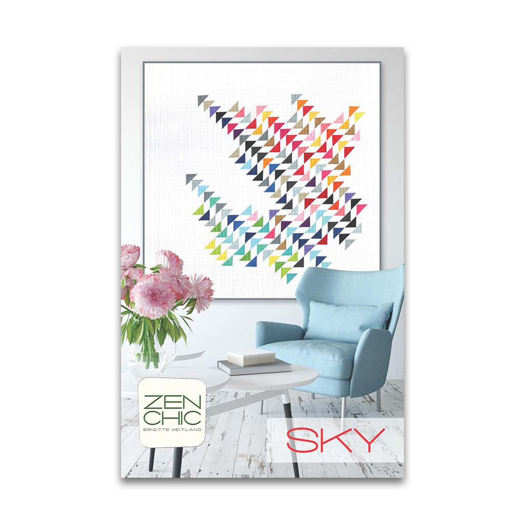 Sky - Zen Chic - Paper Pattern - Quilt Pattern