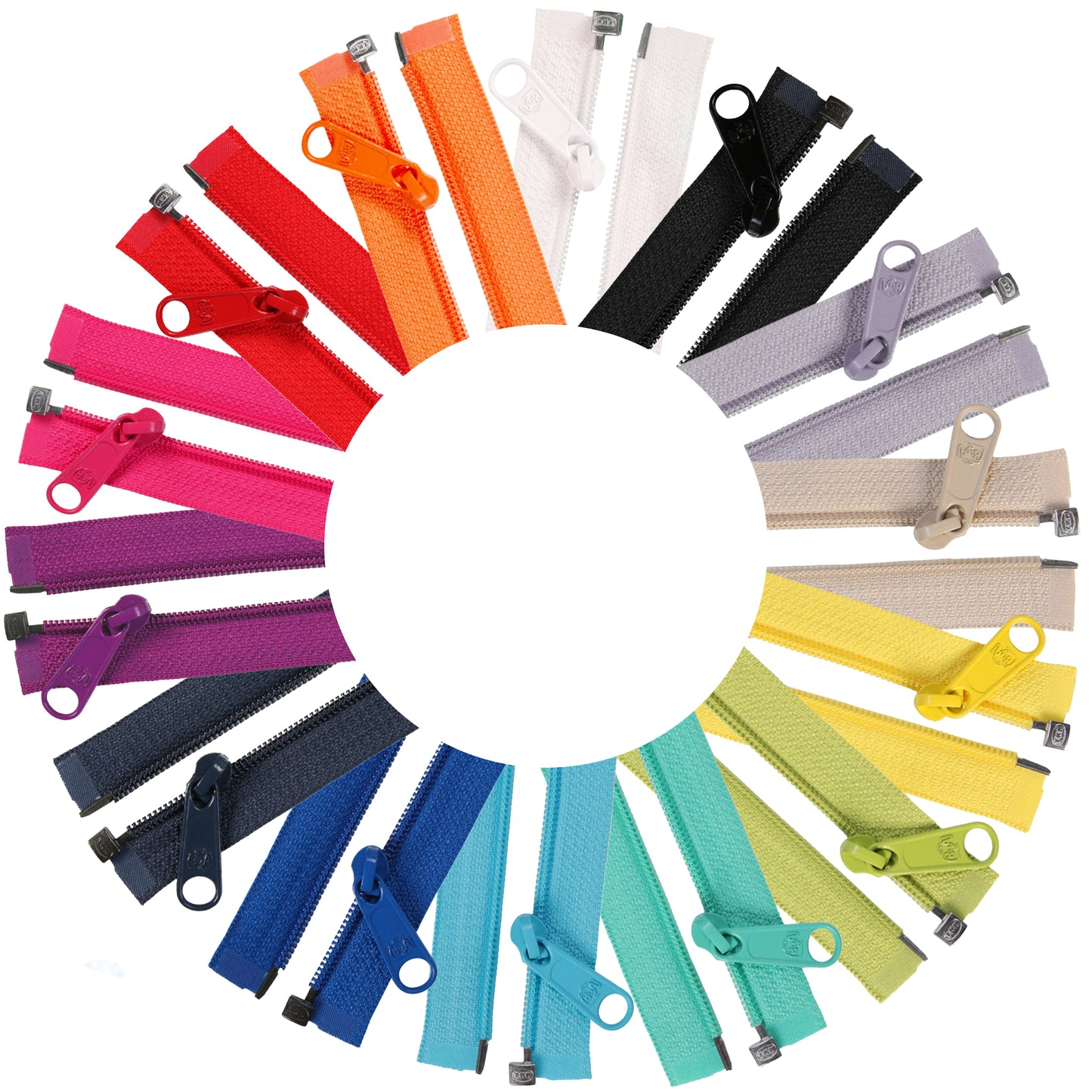 ByAnnie - 50" Separating Zipper + Extra slide (Preorder)