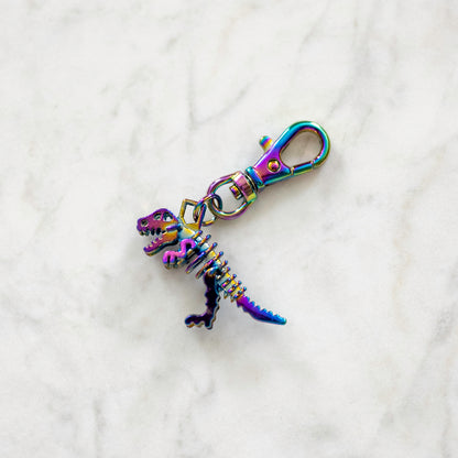 Roar Zipper Pull - Set of 2 - Iridescent