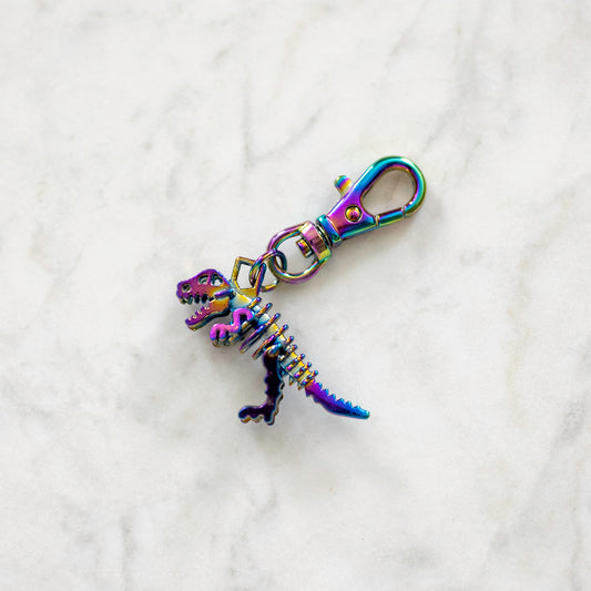 Roar Zipper Pull - Set of 2 - Iridescent