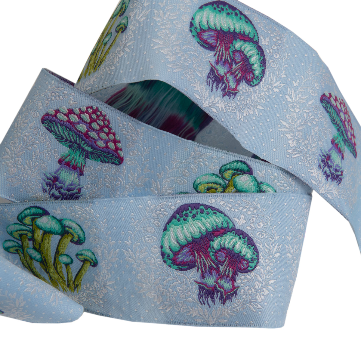 Down to Earth - Morel Support in Daybreak - 1-1/2" width - by Tula Pink - One Yard (Preorder)