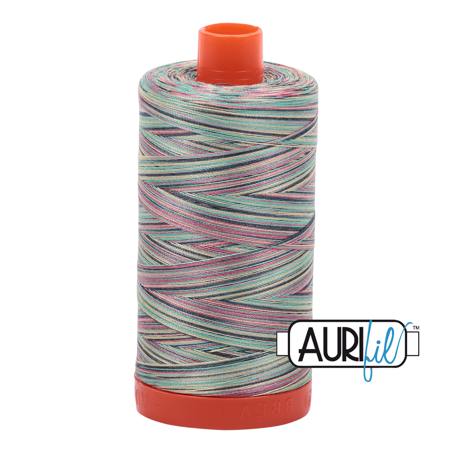 Aurifil Cotton Mako Thread - 50wt - 1300m Spool - Marrakesh - MK50SP3817
