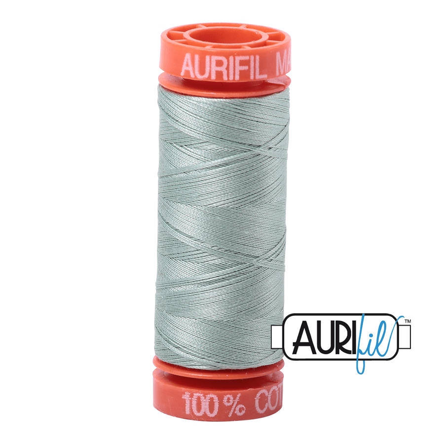 Aurifil Cotton Mako Thread - 50wt - 200m Spool - Marine Water - MK50SP200-5014