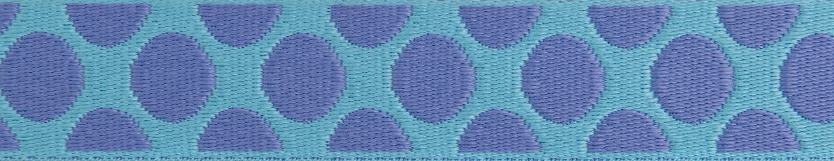 Down to Earth - Dot WEBBING in Blurple - 1" width - by Tula Pink - One Yard (Preorder)