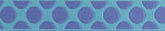 Down to Earth - Dot WEBBING in Blurple - 1" width - by Tula Pink - One Yard (Preorder)