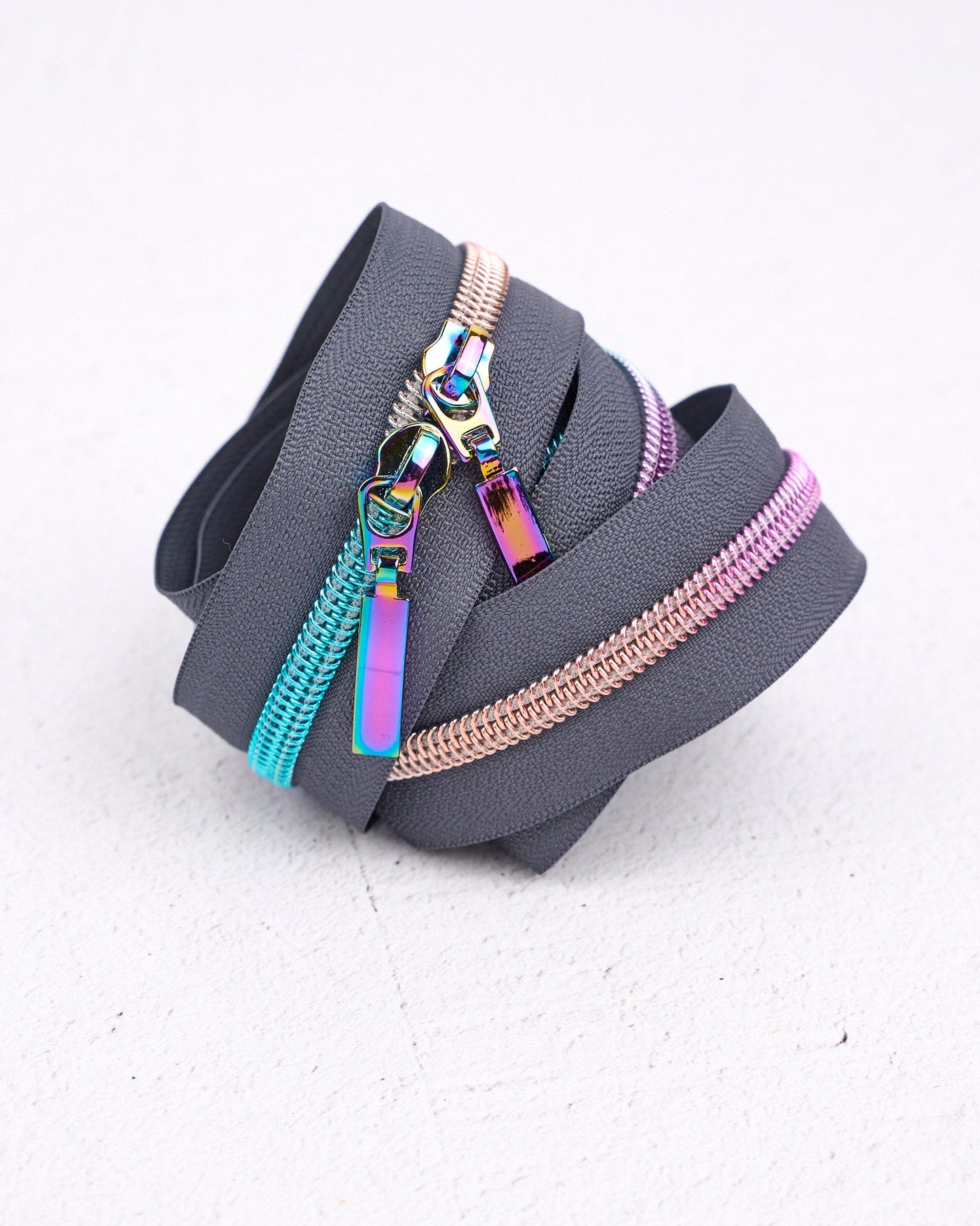 Aurora Storm - Handbag Zipper - Renaissance Ribbons