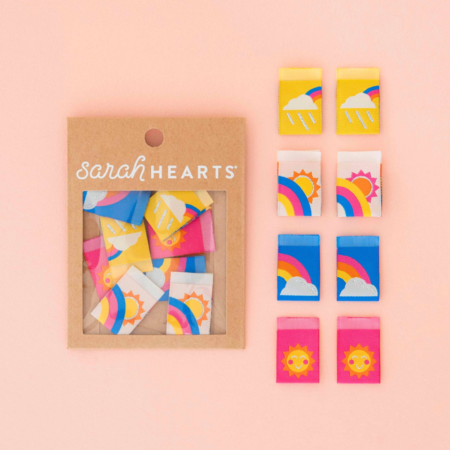 Sarah Hearts - Sun and Rainbow Labels - LP230